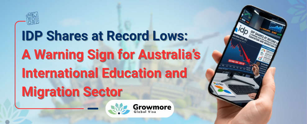 IDP Shares at Record Lows – What This Means for International Education and Migration The recent fall in ASX: IEL shares is not just about one company struggling in the market. It reflects a much bigger issue happening across Australia and Canada’s international education sector. For years, international education has been one of the strongest contributors to the Australian economy. Universities, colleges, migration agents, education consultants, accommodation providers, local businesses, and even small communities have benefited from international students choosing Australia as their destination. However, the market is now under significant pressure. Why Is IDP Being Affected? IDP Education Ltd is one of the largest international student recruitment businesses in the world. The company operates heavily in both the Australian and Canadian education markets. When a company like IDP starts facing declining share prices and business pressure, investors are usually reacting to broader market concerns. The reality is simple: Student visa policies have become significantly stricter. Visa refusal rates have increased. Processing uncertainty has created fear among students. Genuine students are becoming hesitant to apply. Recruitment businesses are finding it harder to sustain operations. Australia and Canada were once considered highly attractive destinations for international students. But recent policy settings in both countries have created uncertainty in the market. The Impact of Current Policies One major issue being discussed in the industry is the reduction in confidence among education agents and students due to policy instability. In Australia, changes around: student visa scrutiny, Genuine Student assessments, processing delays, compliance pressure, provider-level scrutiny, and restrictions affecting onshore transitions, have created a difficult environment for many stakeholders. At the same time, Canada has also tightened international student policies, including caps and stricter requirements. Since IDP operates strongly in both markets, pressure in Australia and Canada directly affects its business performance. This is not just an “IDP problem”. This is an industry-wide concern. The Onshore Commission Ban and Recruitment Pressure Another growing concern in the sector is the pressure on education recruitment businesses due to reduced margins and changing commission structures. Many businesses in the international student industry depend on student recruitment activity to survive. If onshore recruitment opportunities reduce and offshore visa approval ratios decline, the entire chain becomes unstable. This affects: Education agents Migration firms Universities Private colleges Student accommodation providers Trainers and assessors Marketing businesses Administrative staff Local economies around student hubs The international education industry supports thousands of jobs across Australia. When student numbers fall sharply, the impact spreads everywhere. Genuine Students Are Also Being Affected There is no doubt that governments must take action against: fraudulent applications, non-genuine enrolments, fake documentation, and misuse of the student visa system. Stronger scrutiny is understandable and necessary. However, the concern from many people in the industry is that genuine students are also suffering because of overly restrictive settings and uncertainty. Many genuine applicants now: fear refusal, delay applications, choose alternative countries, or completely abandon their study plans. That creates a dangerous long-term issue for countries like Australia and Canada. Why International Students Matter International students are not just “visa holders”. They contribute to: university funding, rental markets, transport systems, hospitality businesses, retail industries, regional economies, and future skilled workforce pipelines. Many skilled migrants who later become permanent residents first arrived as genuine international students. Australia has historically benefited enormously from this pathway. What Could Improve the Situation? The solution is not to completely open the gates without checks. The solution is balanced policy. A stronger system should: strictly target fraudsters and non-genuine applicants, maintain high-quality education standards, ensure proper compliance, but also protect genuine students and legitimate businesses. Some improvements could include: clearer visa assessment criteria, faster processing for low-risk applicants, stronger action against fraudulent operators only, more predictable policy settings, and better communication from governments. The education industry needs stability. Without stability, businesses cannot plan, universities struggle financially, and students lose confidence. The Bigger Warning Sign The fall in IDP shares is acting as a warning sign for the broader market. If the current trend continues for a prolonged period: more recruitment businesses may shut down, universities may face revenue pressure, colleges may reduce staff, student-related industries may weaken, and Australia’s economy could lose one of its strongest export sectors. International education has always been one of Australia’s biggest success stories. The challenge now is ensuring that policy settings protect the integrity of the system without damaging genuine students and legitimate businesses that contribute positively to the country. ⸻ Written by Krunal Nayak Registered Migration Agent MARN: 2217941 Join the Growmore Community for regular Australian immigration updates, visa news, and discussions affecting students, skilled migrants, employers, and families. 📧 info@growmore.one 📞 +61 3 8764 3334 📱 WhatsApp: +61 434 202 021 🌐 Follow Growmore Immigration: YouTube: @growmoreimmigration Instagram: @growmore.one Facebook: @growmore.one TikTok: @growmore.one LinkedIn: Growmore Immigration ⸻ ⚖️ Disclaimer This blog reflects the author’s personal interpretation and opinion based on current Australian migration laws and policy at the time of writing. It is intended for general information purposes only and should not be relied upon as legal or migration advice. The author does not accept any responsibility or liability for loss or damage arising from the use of this information. Migration laws are complex and subject to change. Readers are strongly encouraged to seek personalised advice from a Registered Migration Agent or qualified legal practitioner before taking any action related to their own visa or immigration matter.